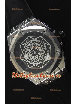 Hublot Big Bang Sang Bleu 45MM Reloj Réplica Suizo en Acero Inoxidable