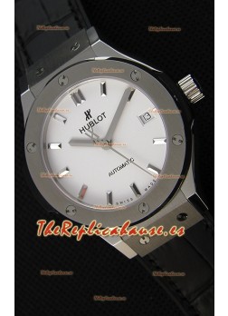 Hublot Big Bang Classic Fusion 38MM Reloj Réplica a Espejo 1:1 Dial Blanco