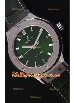 Hublot Big Bang Classic Fusion 38MM Reloj Réplica a Espejo 1:1 Dial Verde