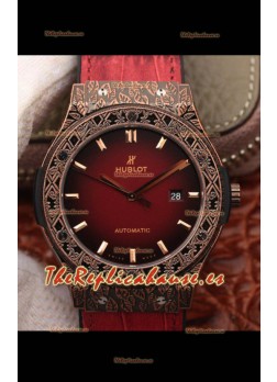 Hublot Classic Fusion Fuente Edición Limitada de Bronce 45MM Reloj Réplica Suizo 