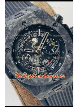 Hublot Big Bang Unico Carbono Negro Edición Las Vegas Boutique Reloj Réplica Suizo