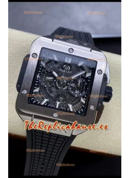 Hublot Square Bang Unico Titanium Reloj Cronógrafo Réplica a Espejo 1:1