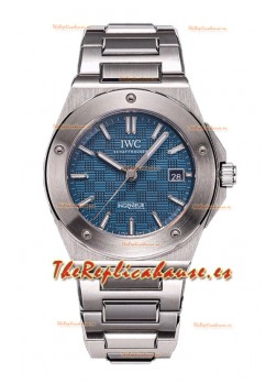 IWC Ingenieur IW3289 Dial Azul Reloj Réplica Suiza Espejo 1:1 40MM