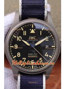 IWC Pilot's MARK XVIII Heritage Reloj Suizo 1:1 Caja Titanio Correa NATO