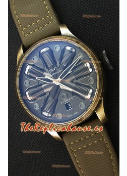 IWC Pilot Top Gun Concept Edition Reloj Réplica en Caja tipo Vintage 45.5MM