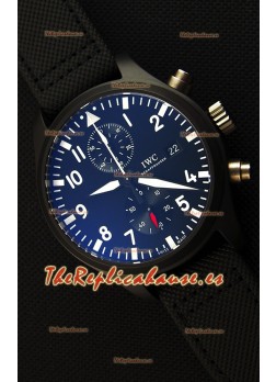 IWC Pilot's Top Gun Chronograph IW389001 1:1 Caja en Cerámica Reloj Réplica Última versión