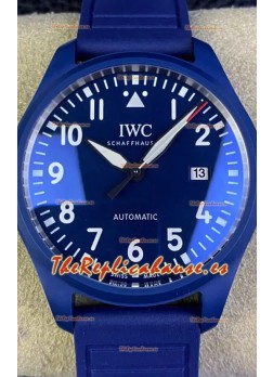 IWC Pilot's Reloj IW328101 Edición Automática "Laureus Sport For Good 2022" Reloj Réplica Espejo 1:1