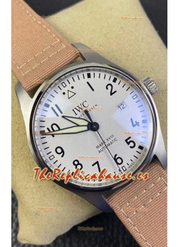 IWC Pilot Mark XVIII IW327002 Reloj Réplica a Espejo 1:1 En Dial Blanco