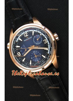 Jaeger-LeCoultre Polaris Geographic Reloj Réplica Suizo en Oro Rosado - 904847J