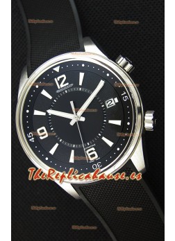 Jaeger-LeCoultre Polaris Reloj Réplica a espejo 1:1 Dial Negro con Correa de Nylon