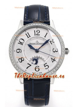 Jaeger-LeCoultre Rendez-Vous Acero Dia y Noche Reloj Suizo Réplica Espejo 1:1