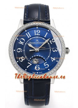 Jaeger-LeCoultre Rendez-Vous Acero Dia y Noche Reloj Suizo Réplica Espejo 1:1