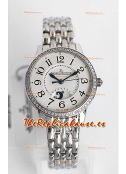 Jaeger-LeCoultre Rendez-Vous Acero Dia y Noche Reloj Réplica de Acero a Espejo 1:1