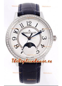 Jaeger-LeCoultre Rendez-Vous Acero Dia y Noche Reloj Suizo Réplica Espejo 1:1