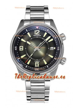Jaeger LeCoultre Polaris Date Dial Verde Correa Acero Reloj Réplica Espejo 1:1 42MM