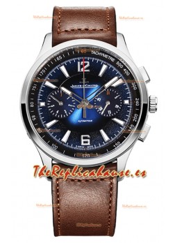 Jaeger LeCoultre Polaris Q9028181 Chronograph Dial Azul Reloj Réplica Suiza 
