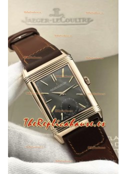 Jaeger-LeCoultre Reverso DuoFace Caja Oro Rosado Reloj en Movimiento Automático Suizo