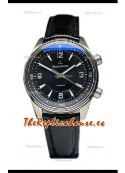 Jaeger LeCoultre Polaris Automatic Dial Negro Caja Acero 41MM Reloj Réplica Suiza 
