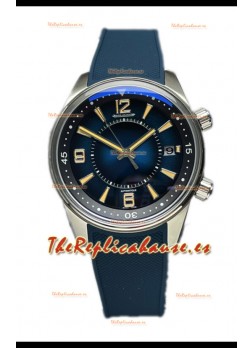 Jaeger LeCoultre Polaris Date Dial Azul Correa de Goma Reloj Réplica Espejo 1:1 42MM