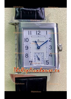 Jaeger-LeCoultre Reverso DuoFace Caja Acero Inoxidable Reloj Suizo en Movimiento Automático