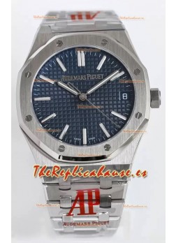 Audemars Piguet Royal Oak 15510 41MM Dial Azul Acero 904L Movimiento CALIBRE 4302 Réplica a Espejo 1:1