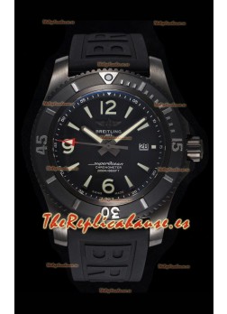 Breitling Superocean Automatic Acero Negro - Dial Negro con caja Revestida en DLC