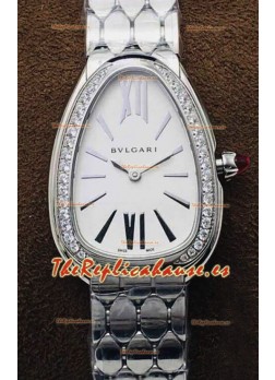 Bvlgari Edición Serpenti Seduttori Reloj en Acero Inoxidable - Réplica a Espejo 1:1