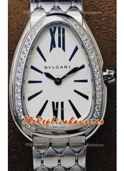 Bvlgari Edición Serpenti Seduttori Reloj en Acero Inoxidable - Réplica a Espejo 1:1