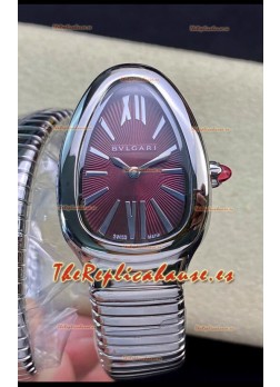 Bvlgari Edición Serpenti Reloj Réplica en Acero Inoxidable Calidad a Espejo 1:1