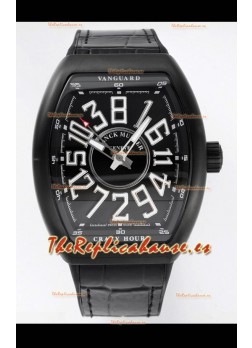 Franck Muller Vanguard Crazy Color Hours Caja en Revestimiento DLC Reloj Réplica Suizo