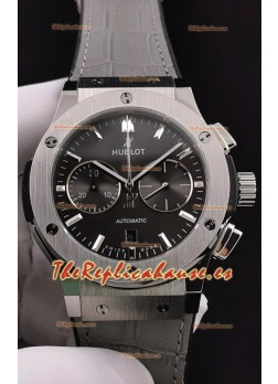 Hublot Classic Fusion Chronograph Caja de Acero Inoxidable Dial Gris Reloj Réplica a Espejo 1:1