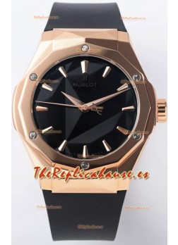 Hublot Classic Fusion Edición Orlinski King 40MM Dial Negro Reloj Réplica Suizo