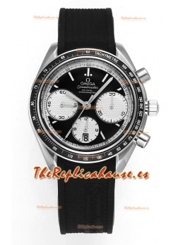 Omega Speedmaster Racing Acero 904L Chronograph Réplica a Espejo 1:1 Dial Negro