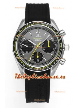 Omega Speedmaster Racing Acero 904L Chronograph Réplica a Espejo 1:1 Dial Gris