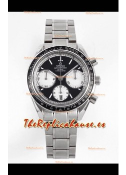 Omega Speedmaster Racing Acero 904L Chronograph Réplica a Espejo 1:1 Dial Negro