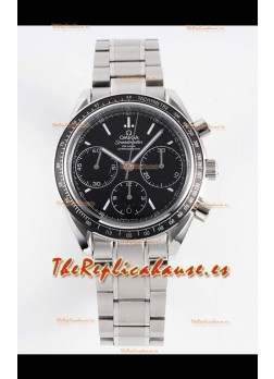 Omega Speedmaster Racing Acero 904L Chronograph Réplica a Espejo 1:1 Dial Negro