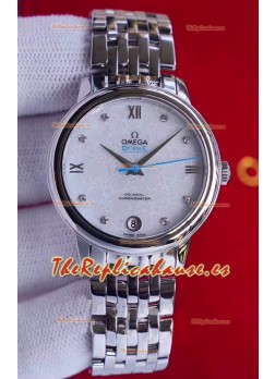 Omega De Ville Edition Reloj Suizo Automático Caja en Acero Inoxidable