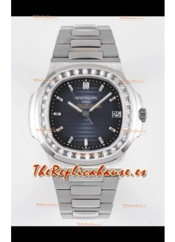 Patek Philippe Nautilus 5711/1A Dial Azul Reloj Réplica Suizo a Espejo 1:1 Acero 904L