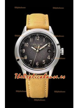 Patek Philippe Calatrava 5226G-001 Acero 904L Reloj Réplica a Espejo 1:1 Correa de Piel