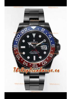 Rolex GMT Masters II REF.126710BLRO PEPSI BLAKEN Réplica Suiza - Acero 904L Revestido en DLC