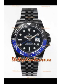 Rolex GMT Masters II REF.126710BLRO Batman BLAKEN Réplica Suiza - Acero 904L Revestido en DLC
