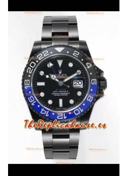 Rolex GMT Masters II REF.126710BLRO Batman BLAKEN Réplica Suiza - Acero 904L Revestido en DLC