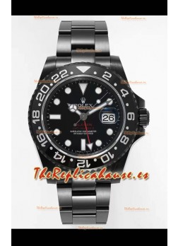 Rolex GMT Masters II REF.126710BLRO BLAKEN Réplica Suiza - Acero 904L Revestido en DLC