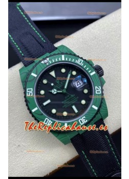 Rolex Submariner DiW Edición Fibra de Carbono Reloj Réplica Suiza - Réplia a Espejo 1:1