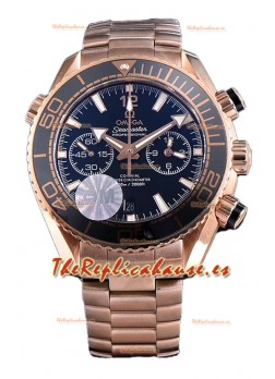 Omega Seamaster Planet Ocean 600M Sedna Gold 45.5MM Reloj Réplica Espejo 1:1 