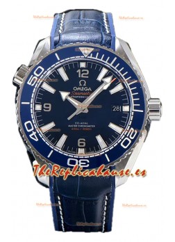 Omega Seamaster Planet Ocean 600M 43.50 MM Dial Azul Caja Acero Réplica Espejo 1:1