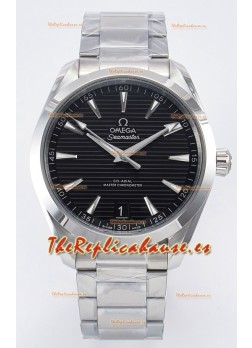 Omega Aqua Terra 150M Dial Negro Caja Acero 904LRéplica Espejo 1:1 41MM 