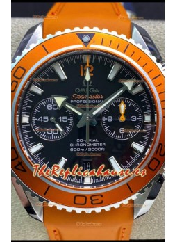 Omega Planet Ocean 600M Cronógrafo Acero 904L Reloj Réplica Espejo 1:1