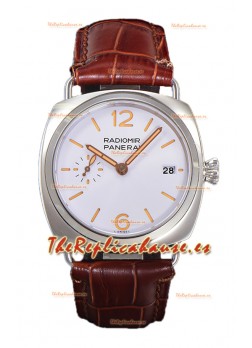 Panerai Radiomir PAM1292 Quaranta 40MM Acero 904L Dial Blanco Reloj en Réplica Espejo 1:1 
