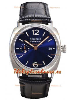Panerai Radiomir PAM1293 Quaranta 40MM Acero 904L Dial Azul Reloj en Réplica Espejo 1:1 